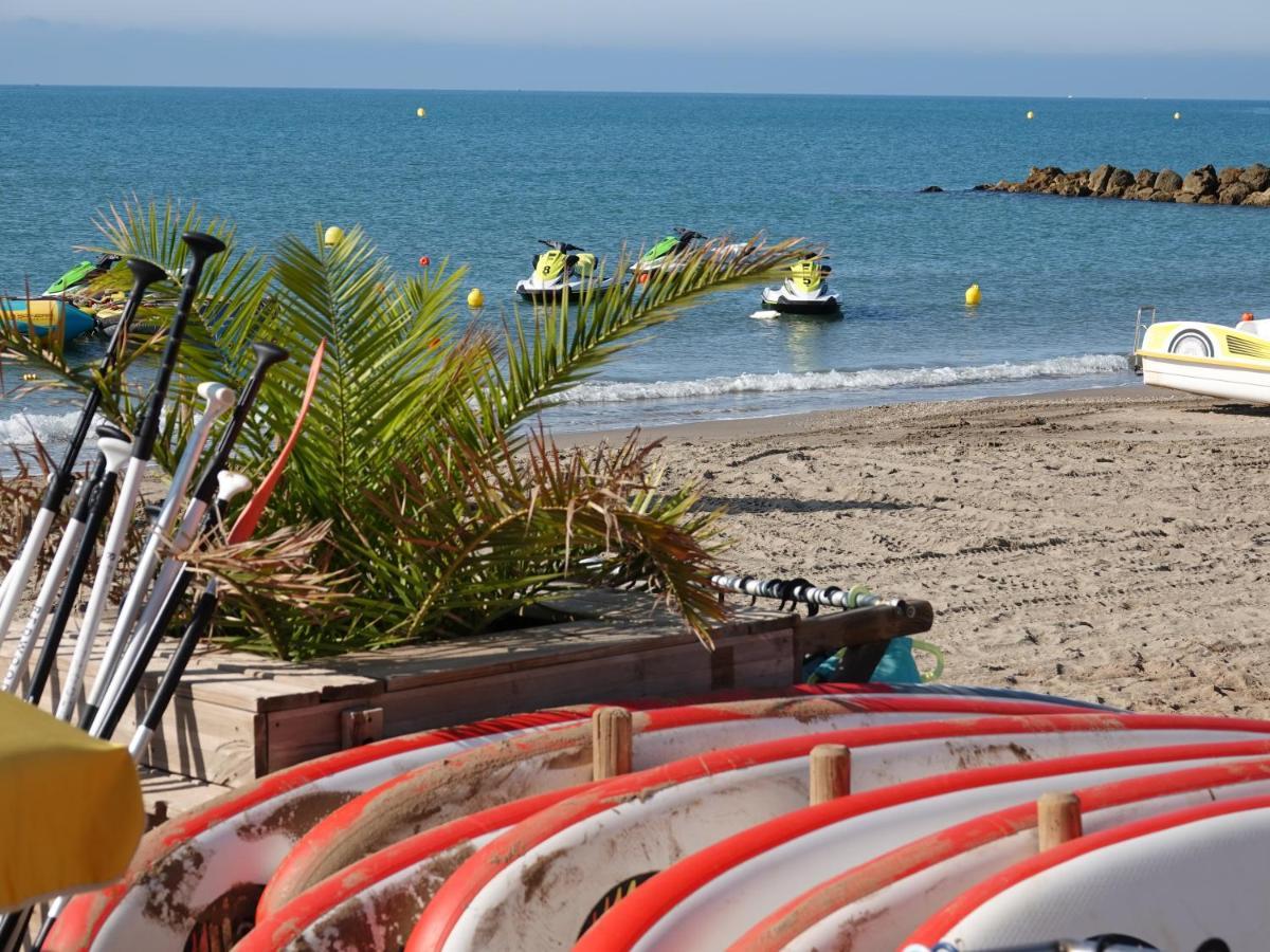 Hotel Camping Pleine Mer Vias Exterior foto